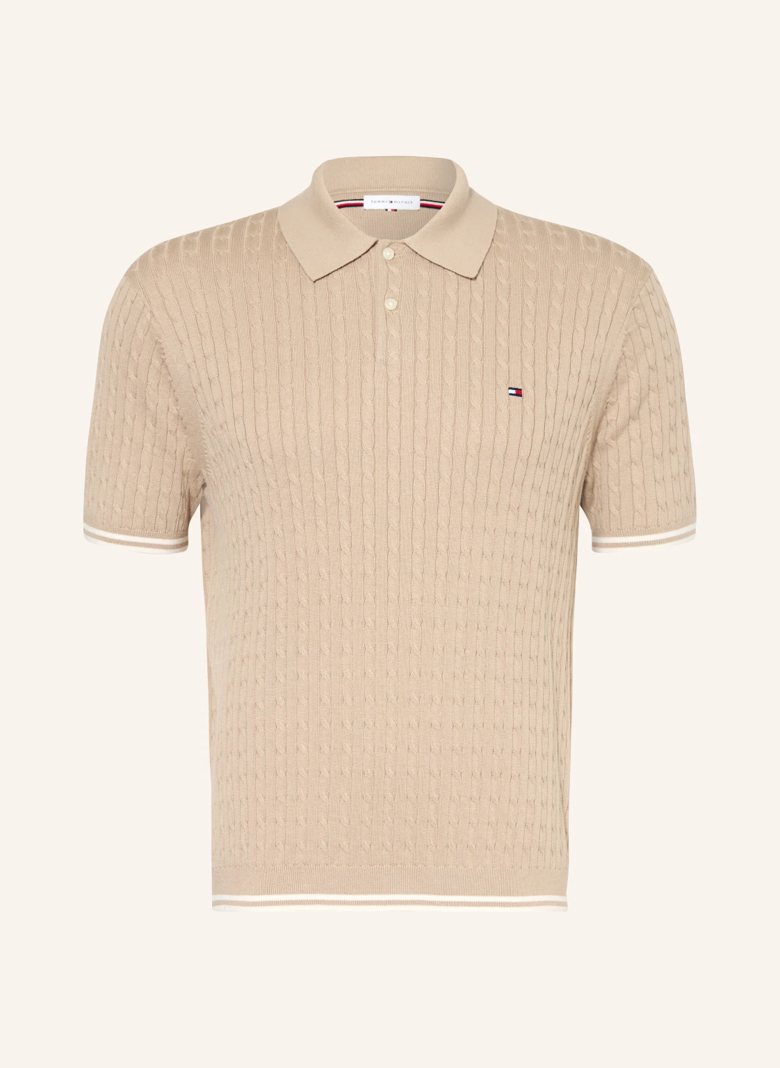 TOMMY HILFIGER Strick-Poloshirt