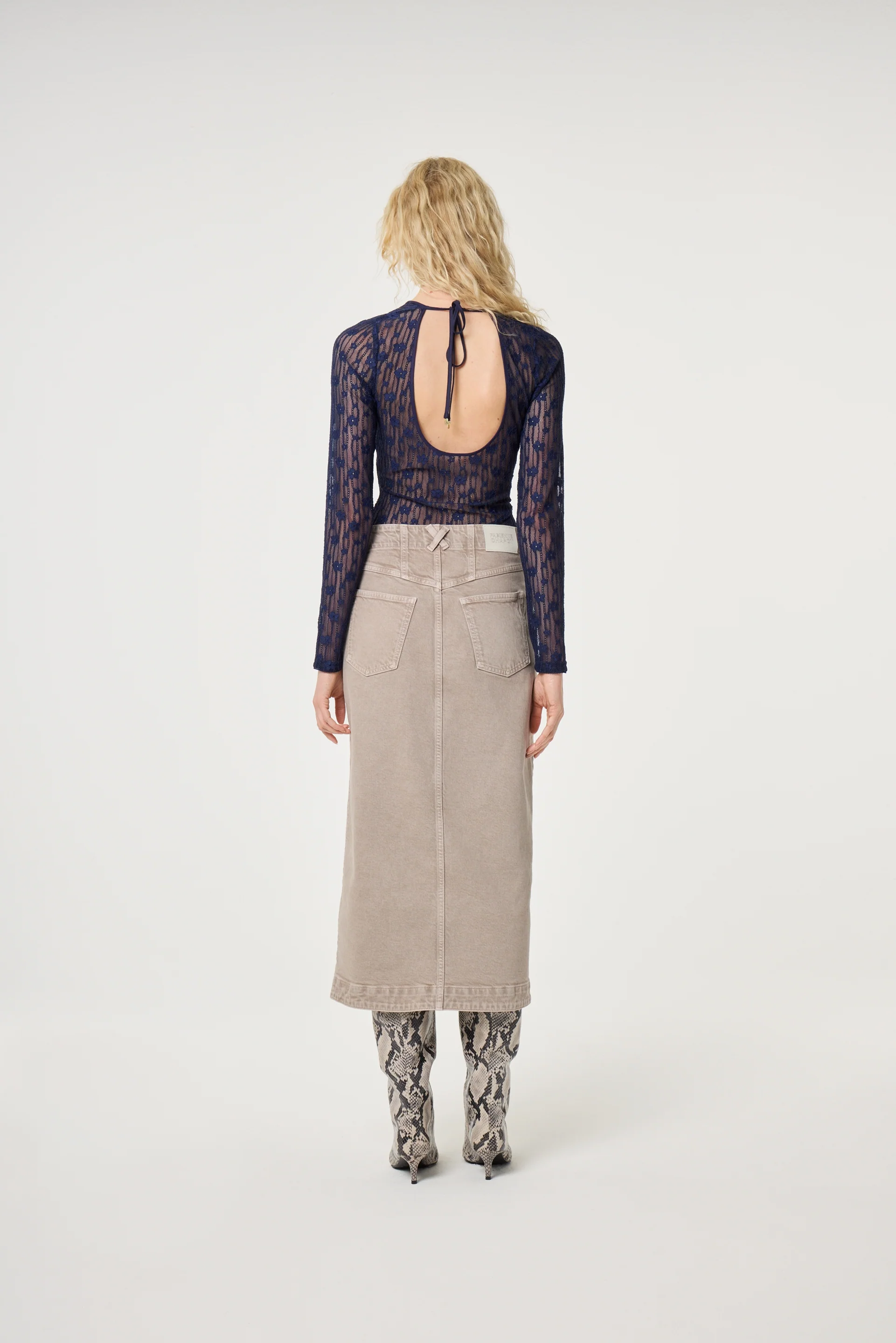 Lacey Top | Maritime Blue