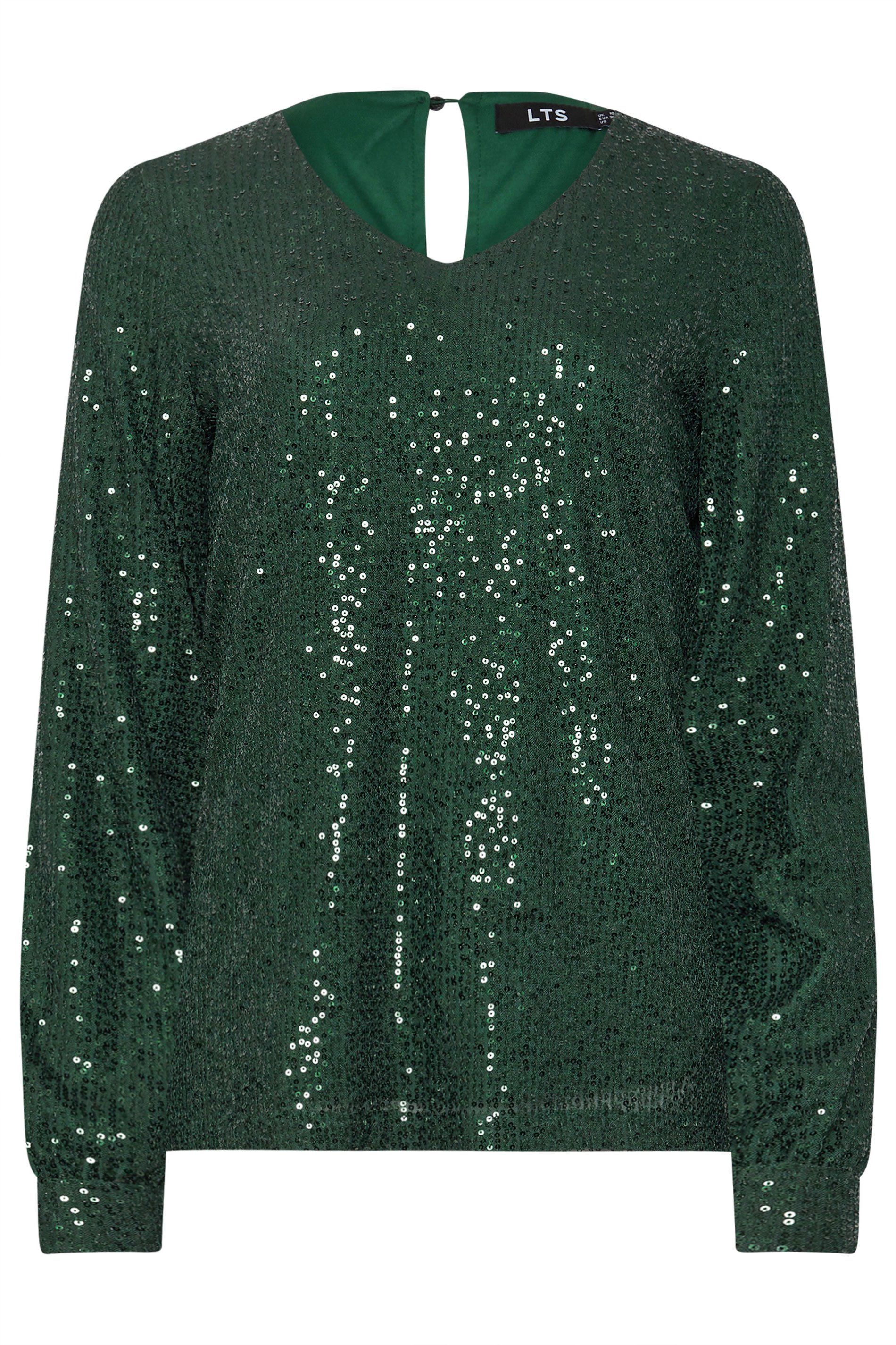 Long Tall Sally Tall Sequin Top