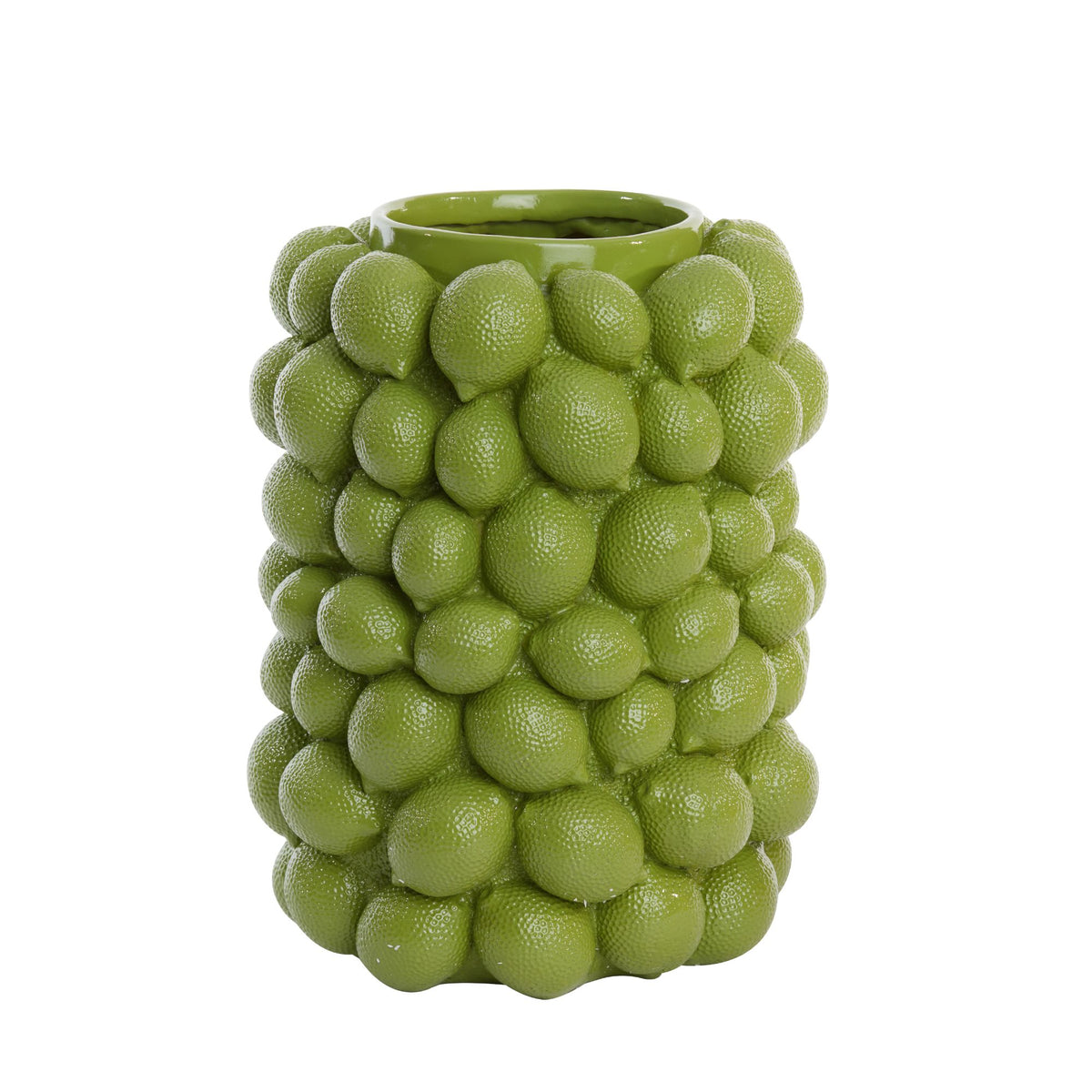 Light & Living vaas Lemon - groen - Ø31cm