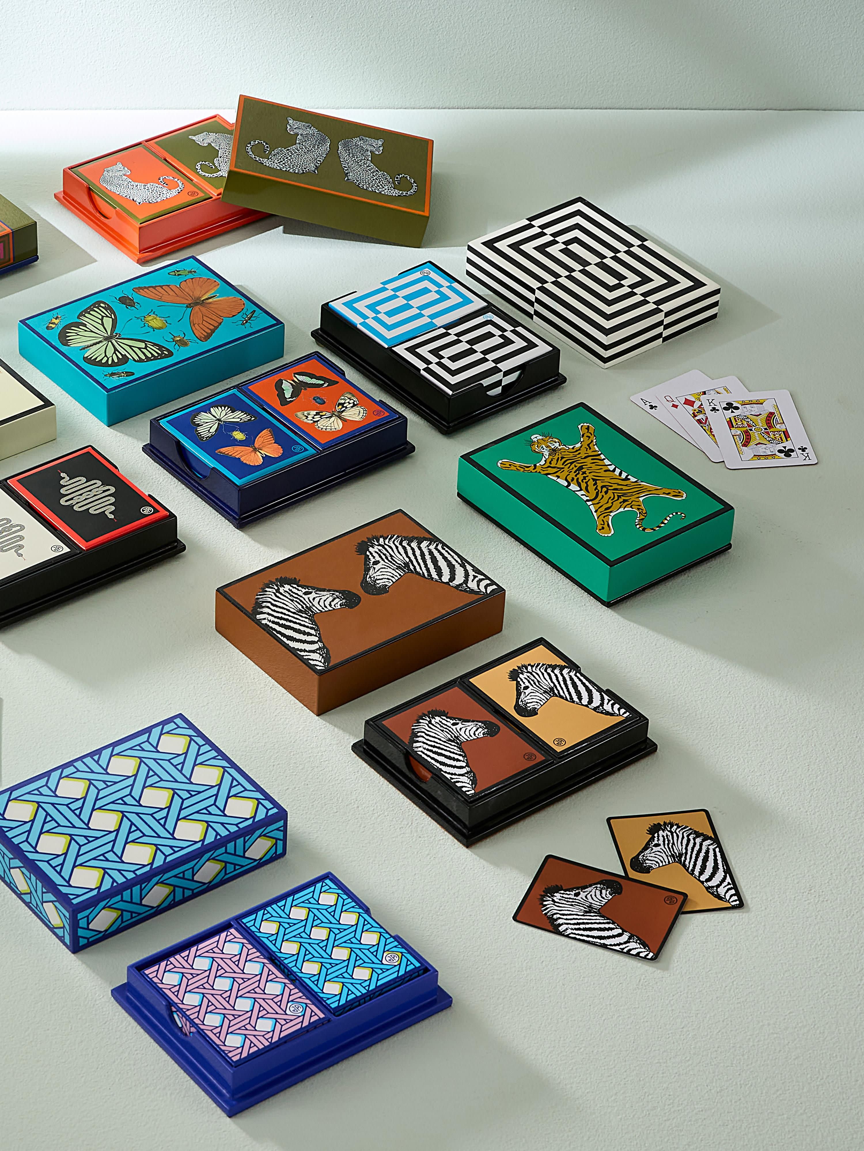 Spielkarten-Set Zebra