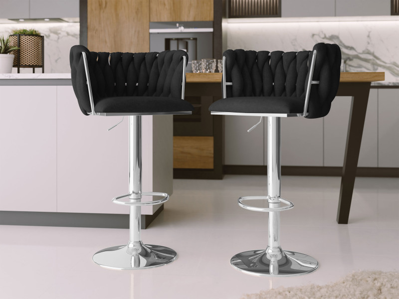 Komplet dwóch hokerów Muz BS-1142/CM