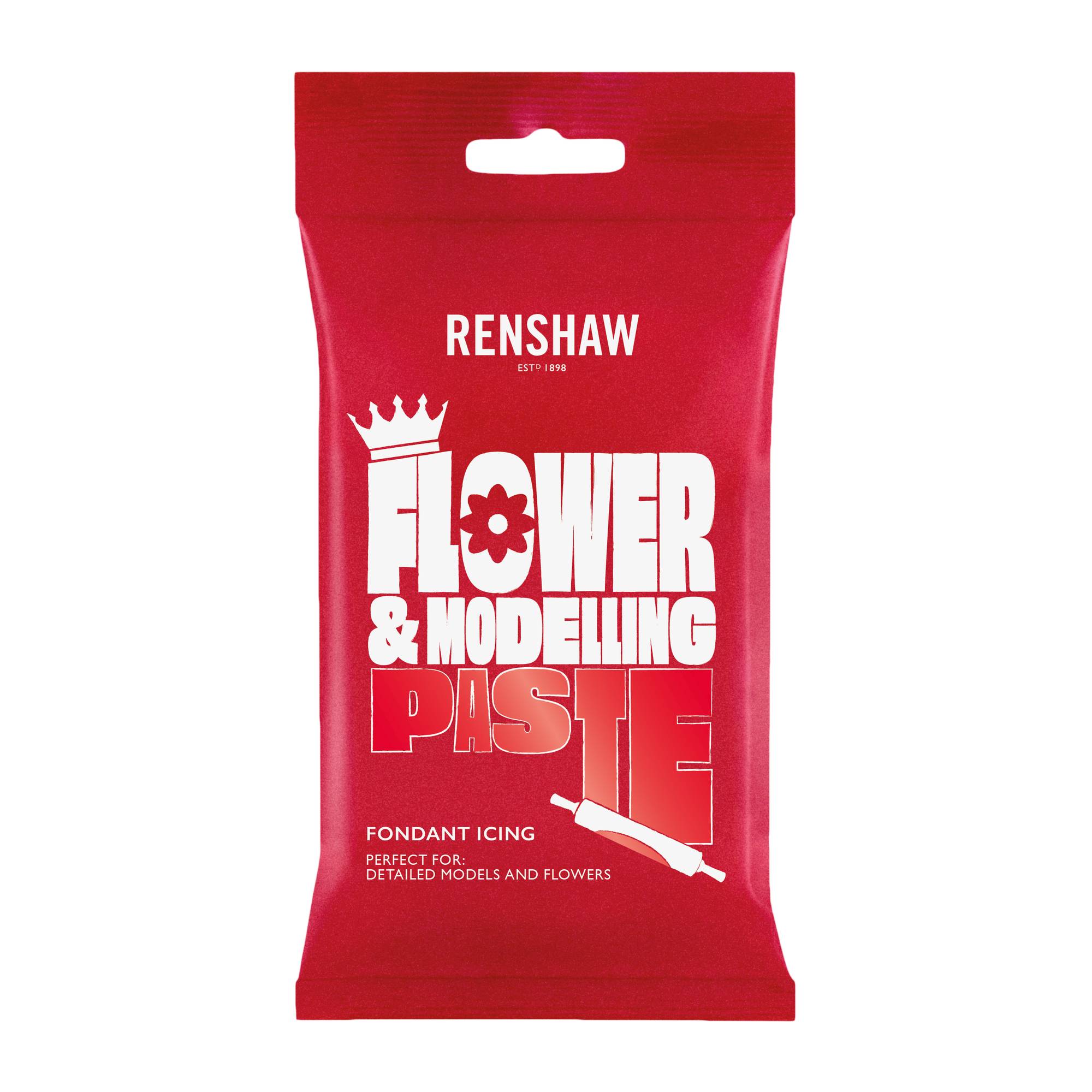 Renshaw Carnation Red Flower and Modelling Paste 250g