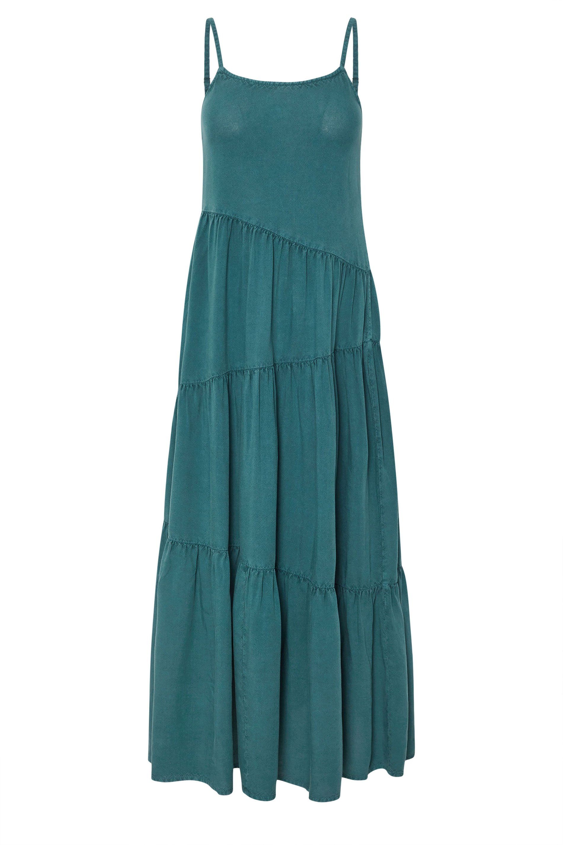 PixieGirl Petite Acid Wash Asymmetric Dress