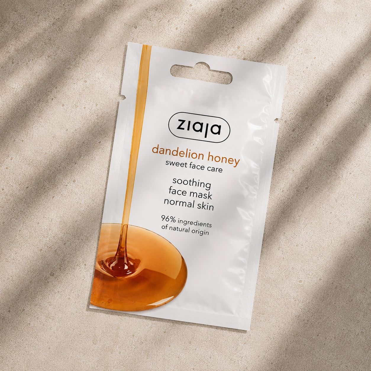 Ziaja Dandelion Honey Face Mask/Sachet 7ml