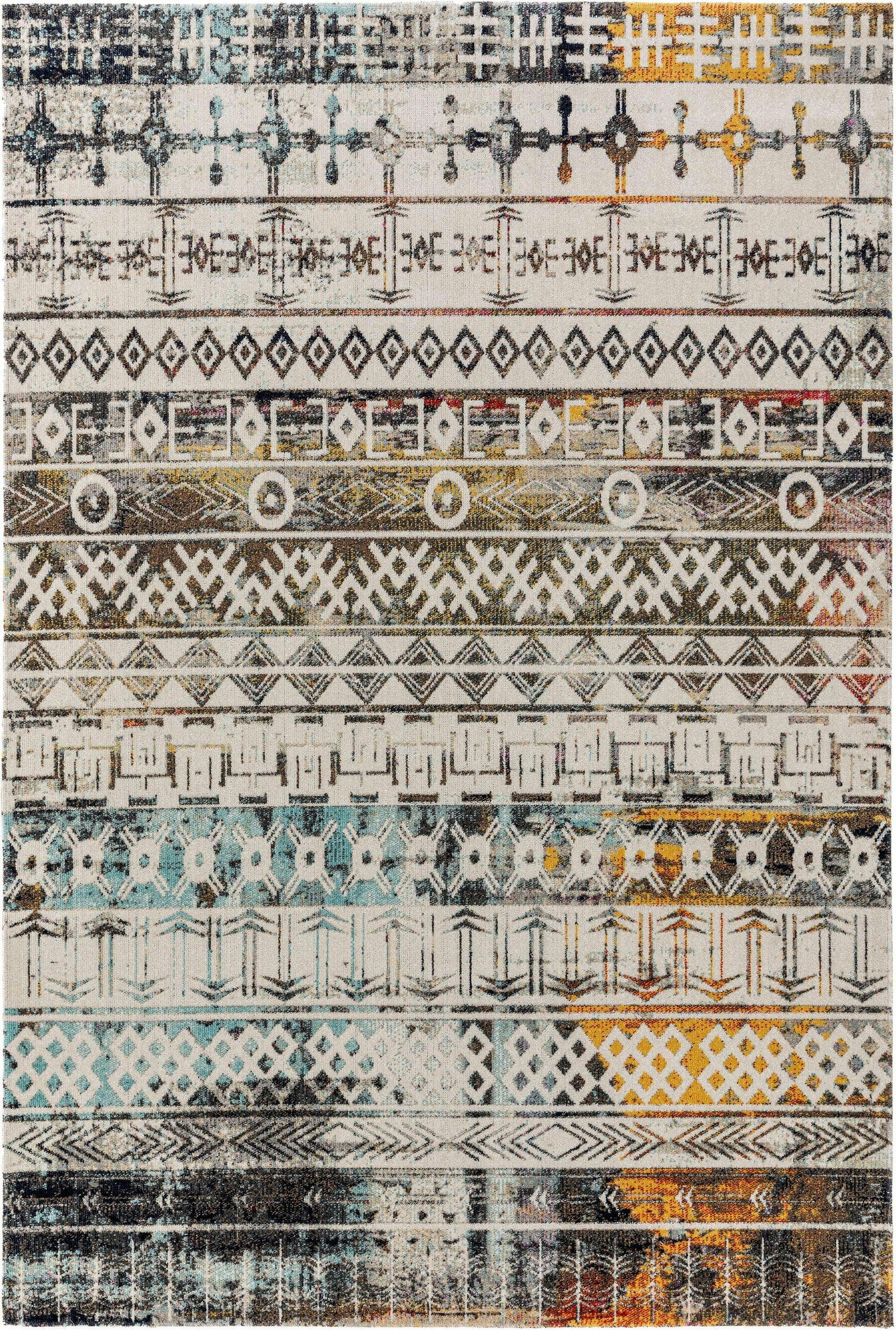 JERRY - Tapis d'extérieur & intérieur multicouleur 160x230