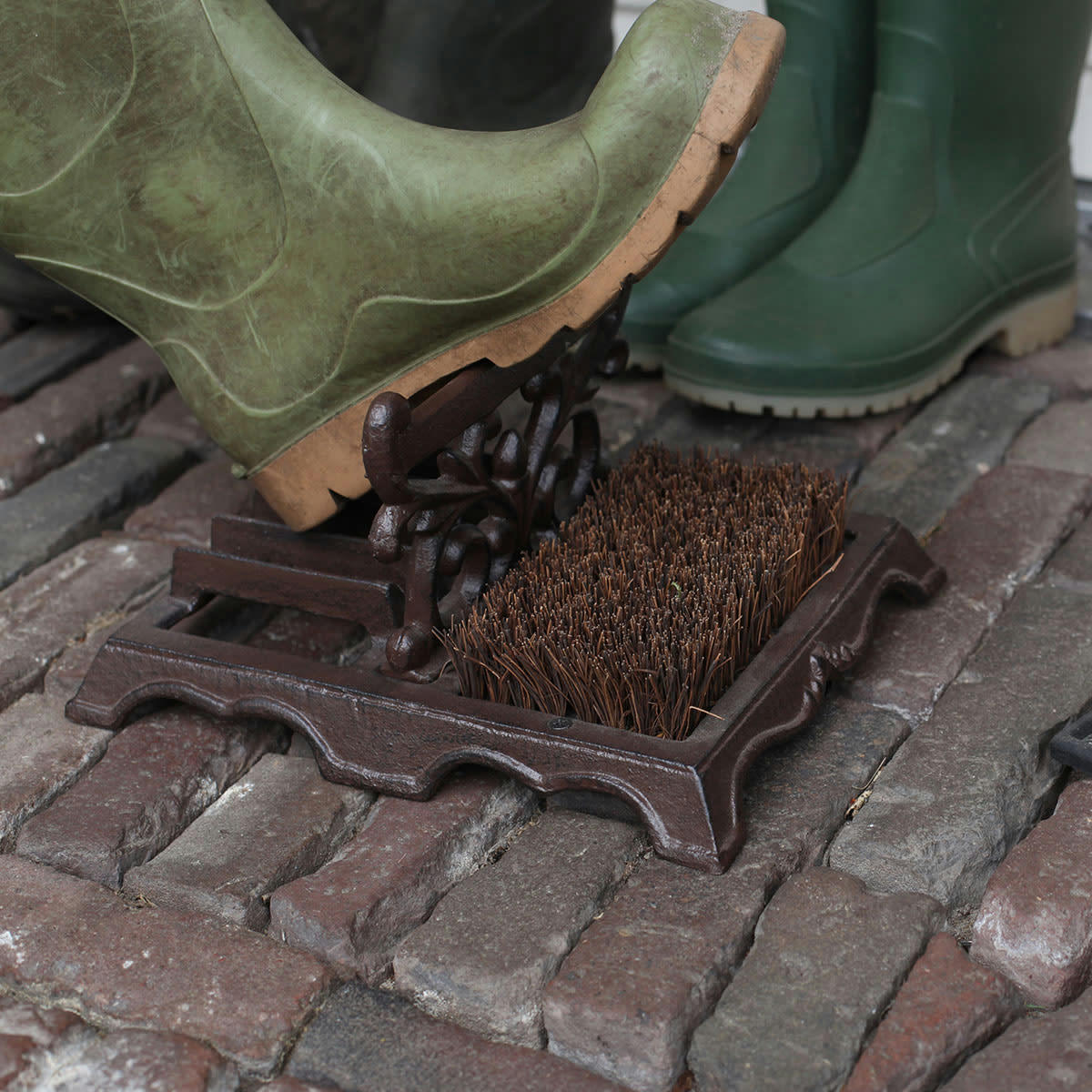 - Brosse bottes Fonte et Coco