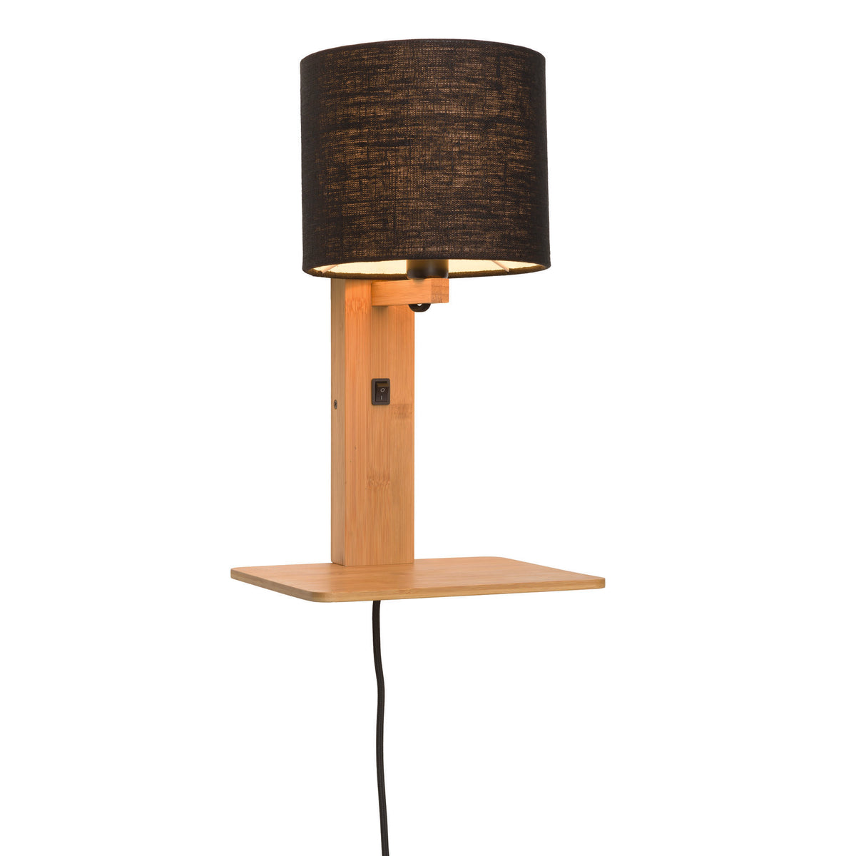 GOOD&MOJO wandlamp Andes - bruin - 19x24x36cm