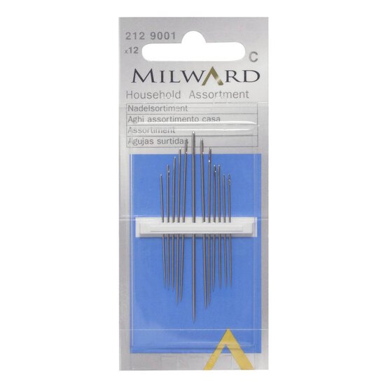 Milward Household Hand Needles 12 Pack