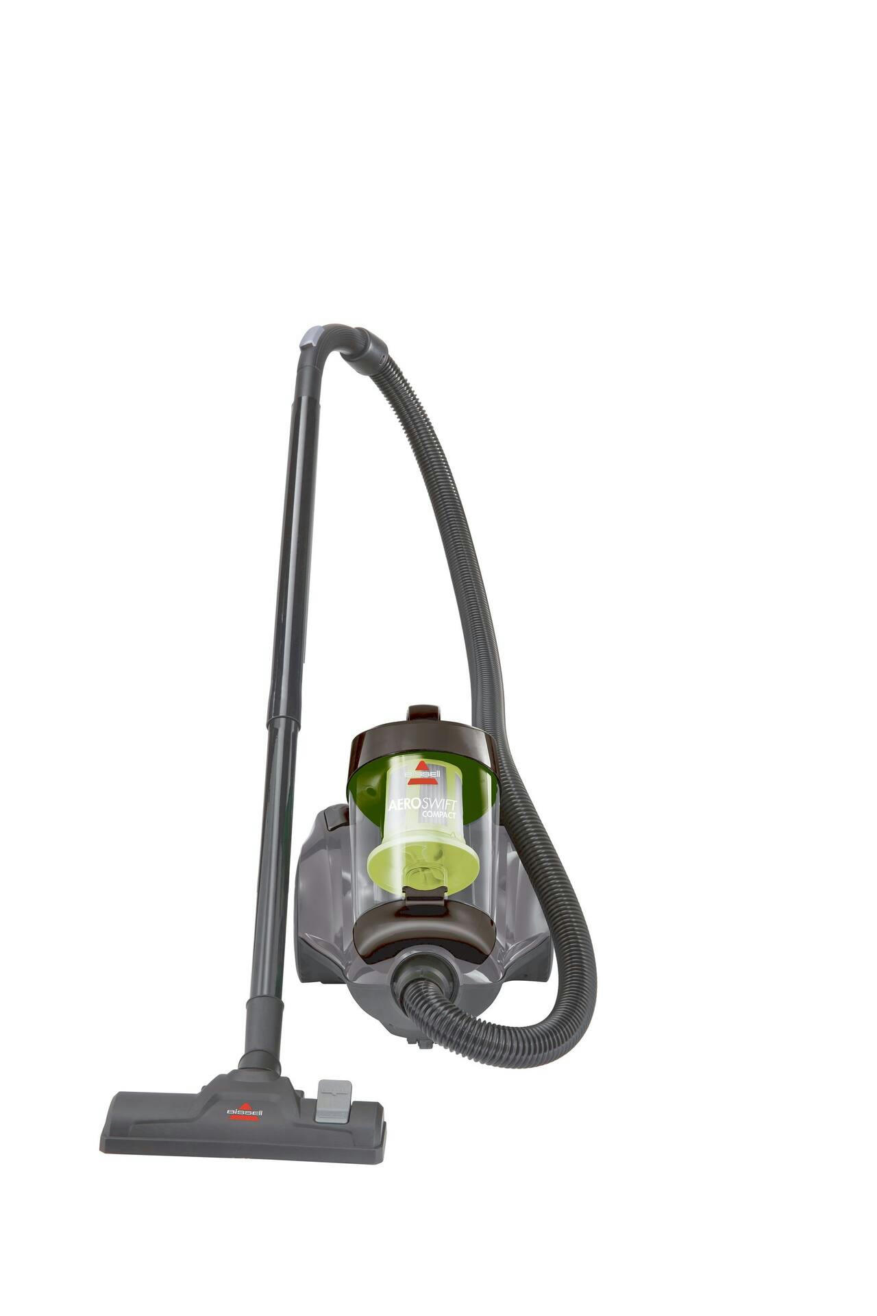 BISSELL AeroSwift Compact Lightweight Bagless Corded Canister Vacuum Cleaner