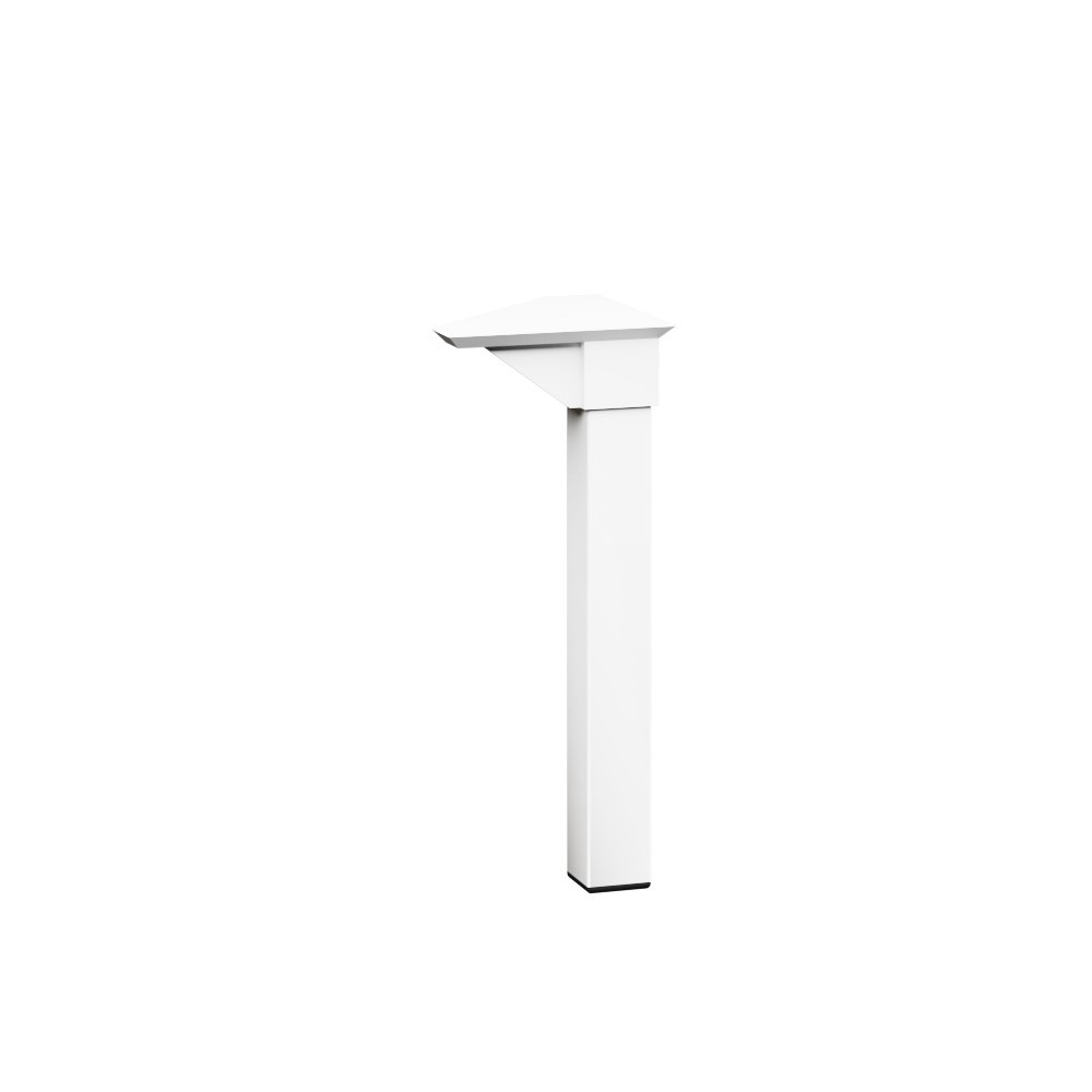 Nóżki do mebli łazienkowych COCO 20 cm białe 2 szt