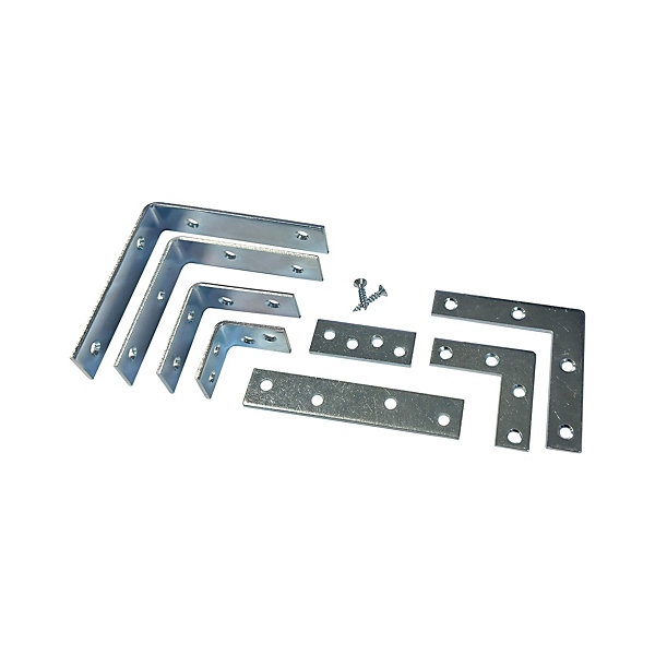 Kit de fixation avec 36 équerres et 144 vis Acbat