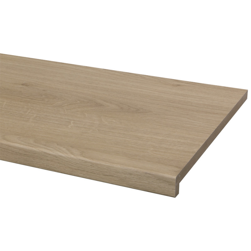 Appui de fenêtre chêne naturel 250 x 30 x 2,8 cm CANDO