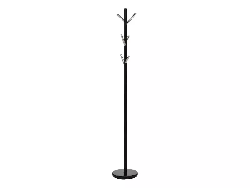 Wieszak ALLEN czarny/metal