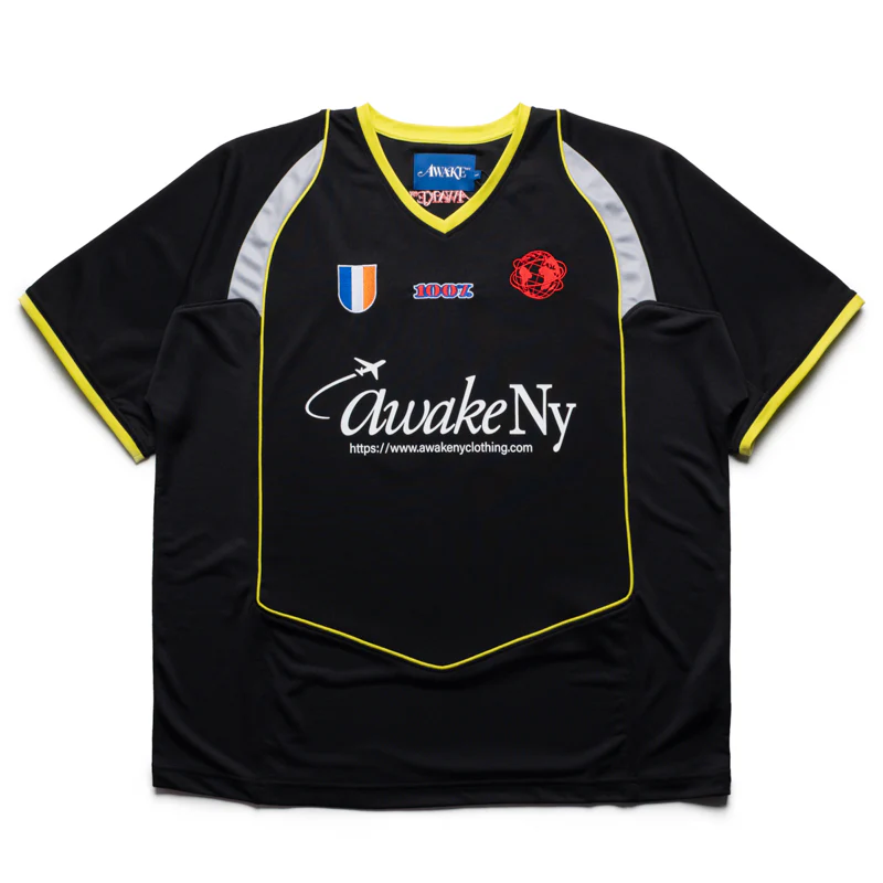 Awake NY Unisphere Warm Up Jersey - Black