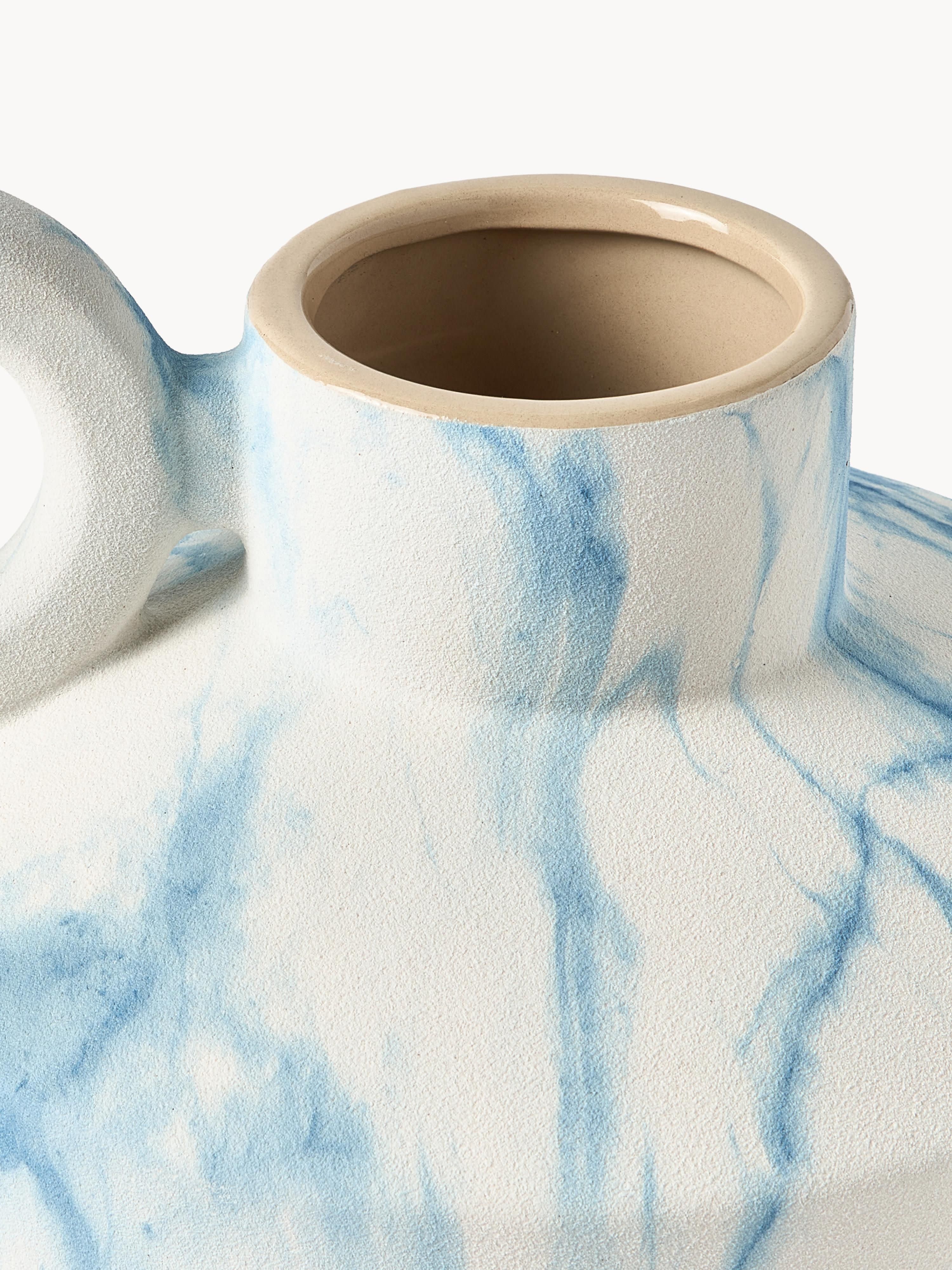 Vase Kiko in Marmor-Optik, H 27 cm