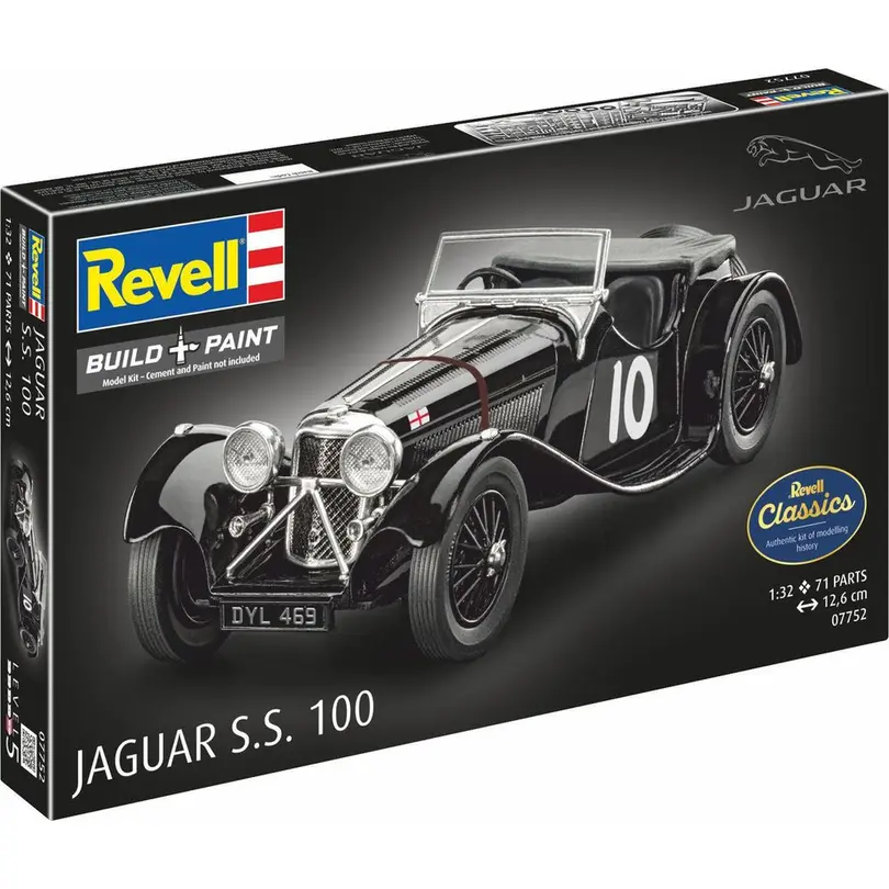 Modellbausatz Jaguar SS 100