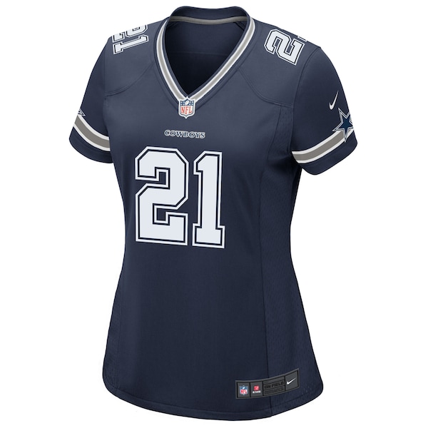 Ezekiel Elliott Dallas Cowboys Nike Women's Game Team Jersey - Navy