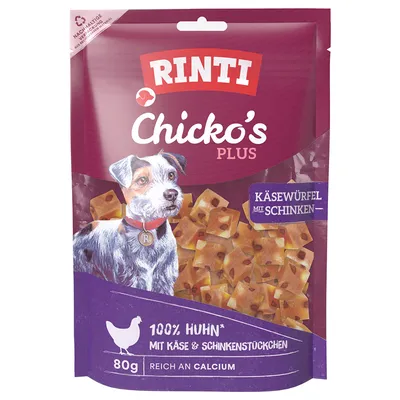 RINTI Chicko Plus Cheese & Ham Cubes