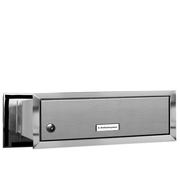 Briefkasten, Parteien: 1, Mauerdurchwurf, BxHxT: 38,5 x 11,5 x 48,0 cm