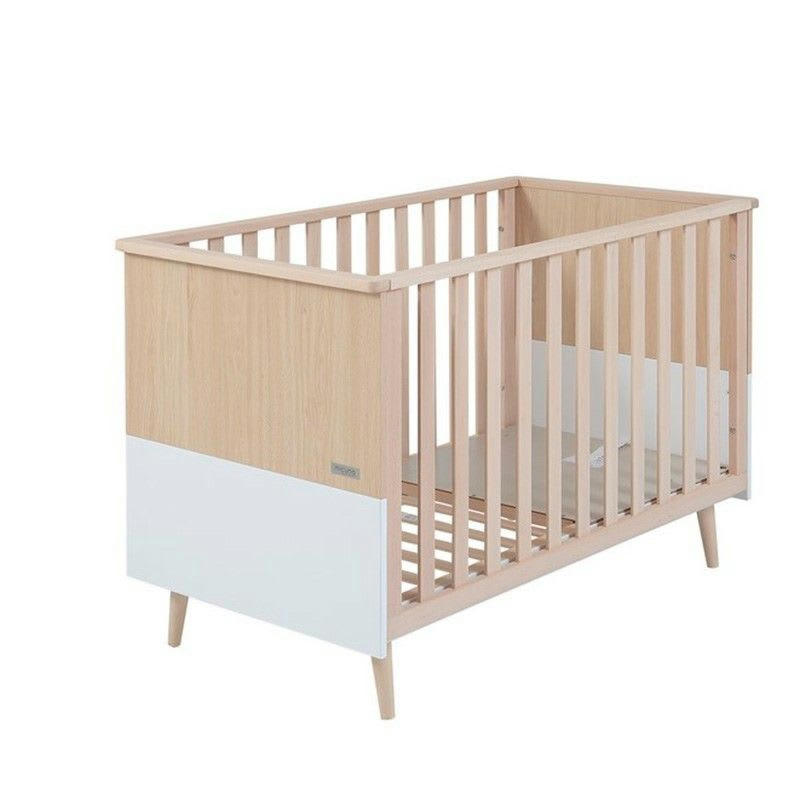 NATURE - Lit bébé à barreaux 60 x 120 cm