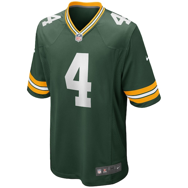 Men's Green Bay Packers Brett Favre Nike Green Game Retired Player Jersey