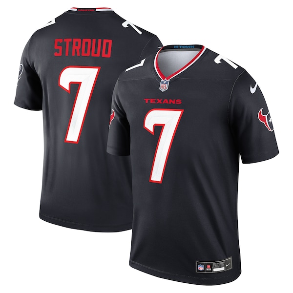 C.J. Stroud Houston Texans Nike Team Legend Player Performance Top - Navy/Red