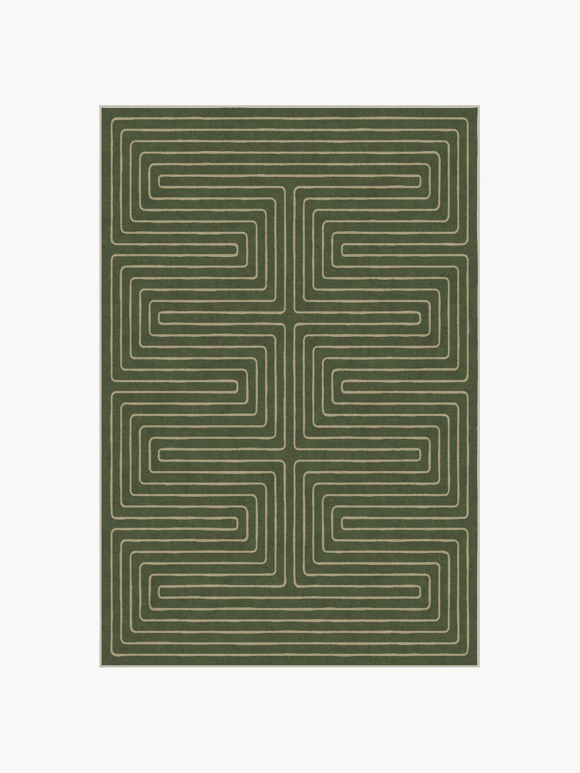 Waschbarer Teppich Labyrinth von Jonathan Adler