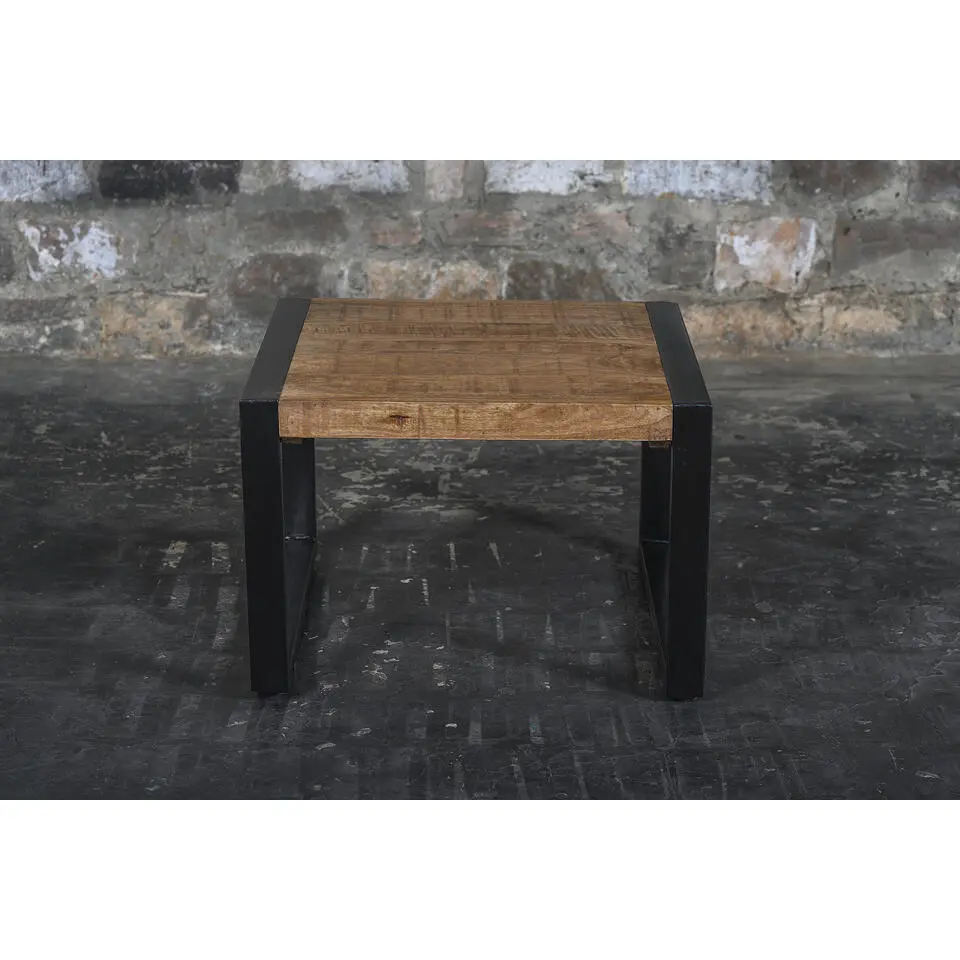 Livingfurn - Salontafel Nairobi - 60x60x40cm - Mangohout
