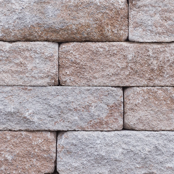 Mauerstein »Anzio Antik«, BxHxT: 50 x 15 x 18 cm, sandstein-gelb