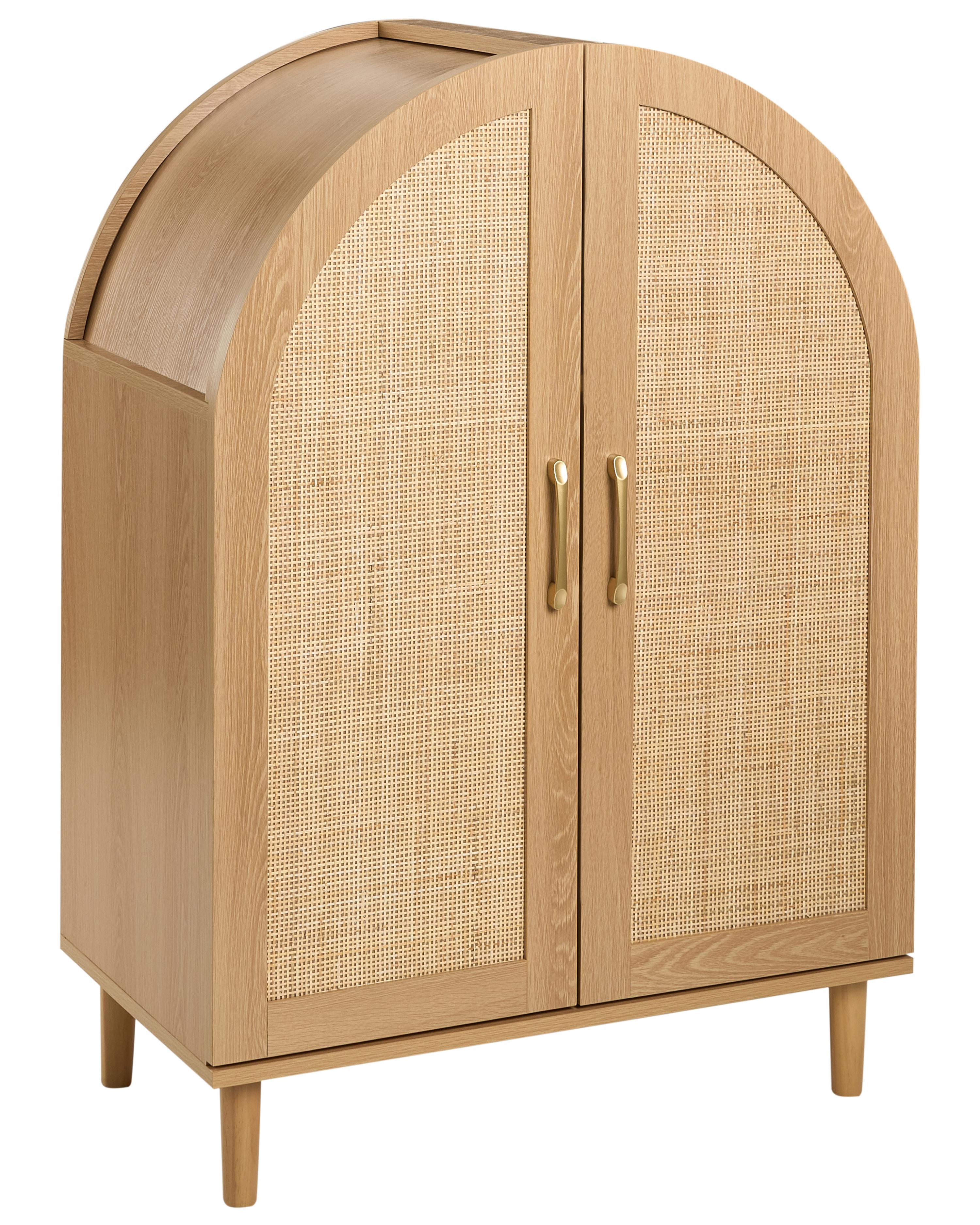 Shoe Storage Cabinet BICHENO Light Brown