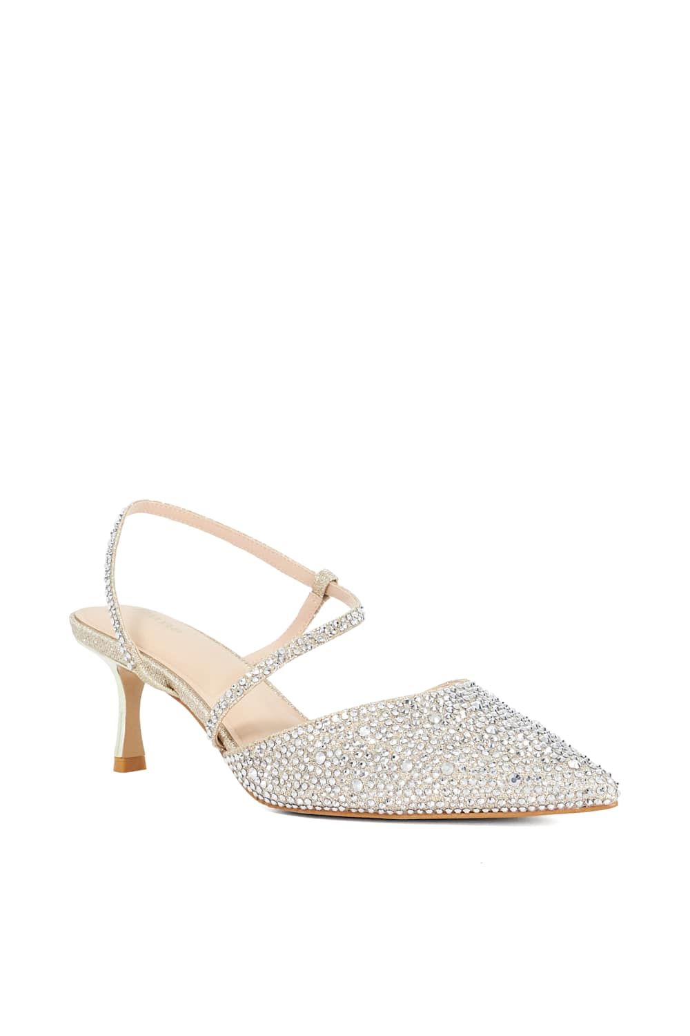 Dune London Wide Fit 'Charmed' Court Shoes