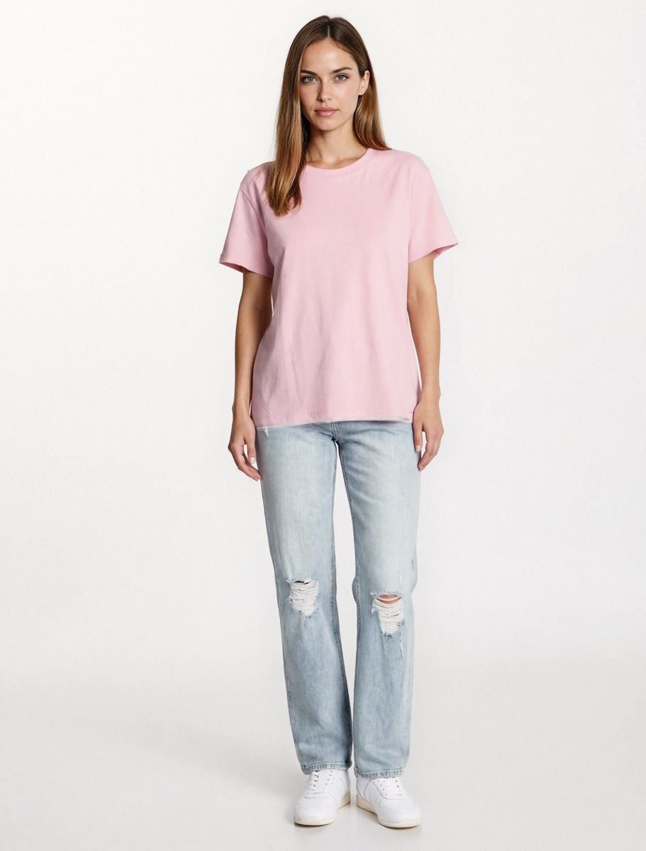 Μπλούζα με στρογγυλή λαιμόκοψη