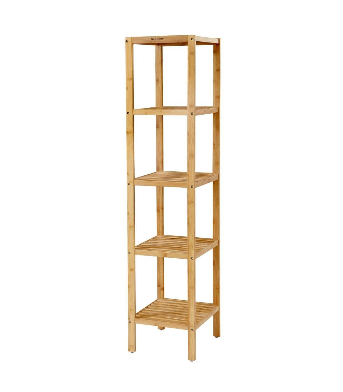 - Etagère de salle de bain avec 5 tablettes - 96 cm