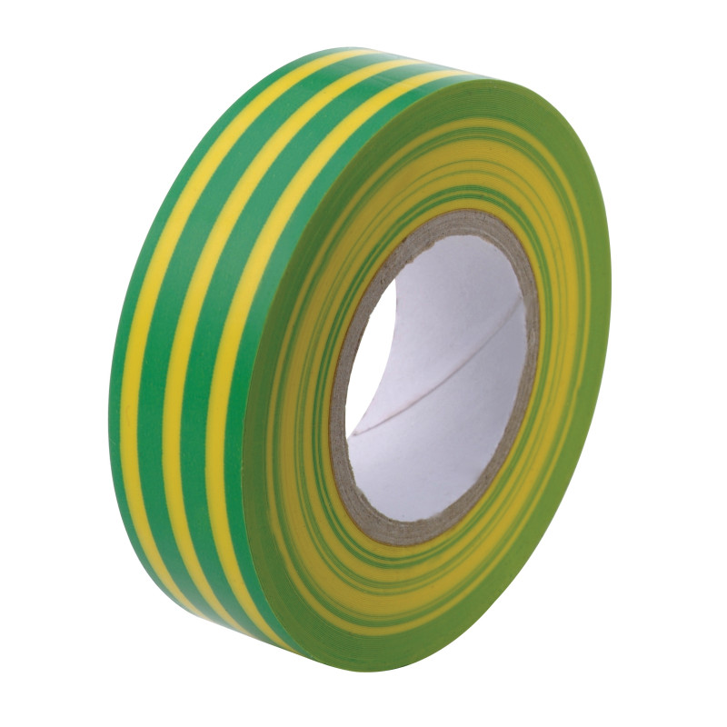 Ruban d'isolation électrique jaune et vert 10 m 2 pièces 3M