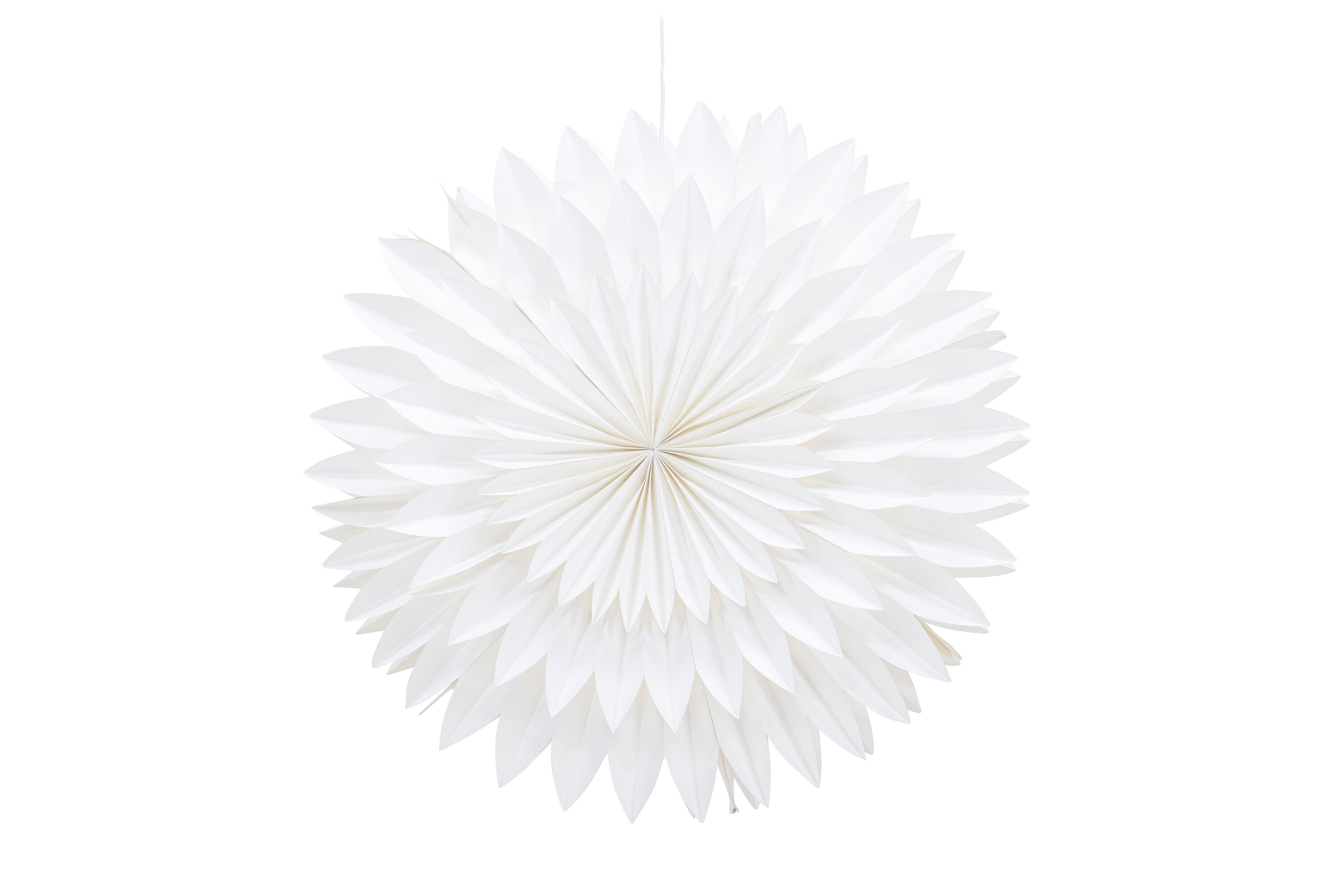 Rebellenclub Hanglamp Roskog - wit - Ø 80 cm