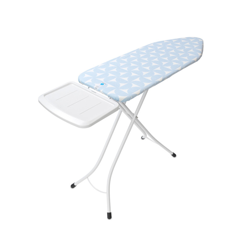 Table à repasser avec support pour centrale vapeur Fresh Breeze 124 x 45 cm BRABANTIA
