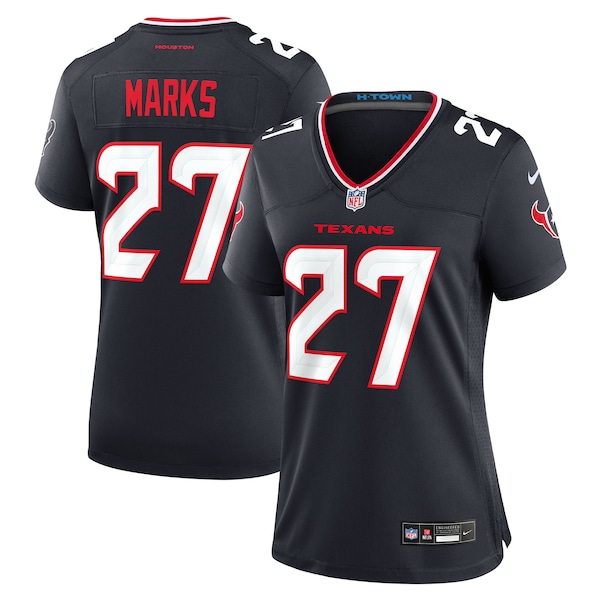 Woody Marks Houston Texans Nike Women's Team Game Jersey -  Navy