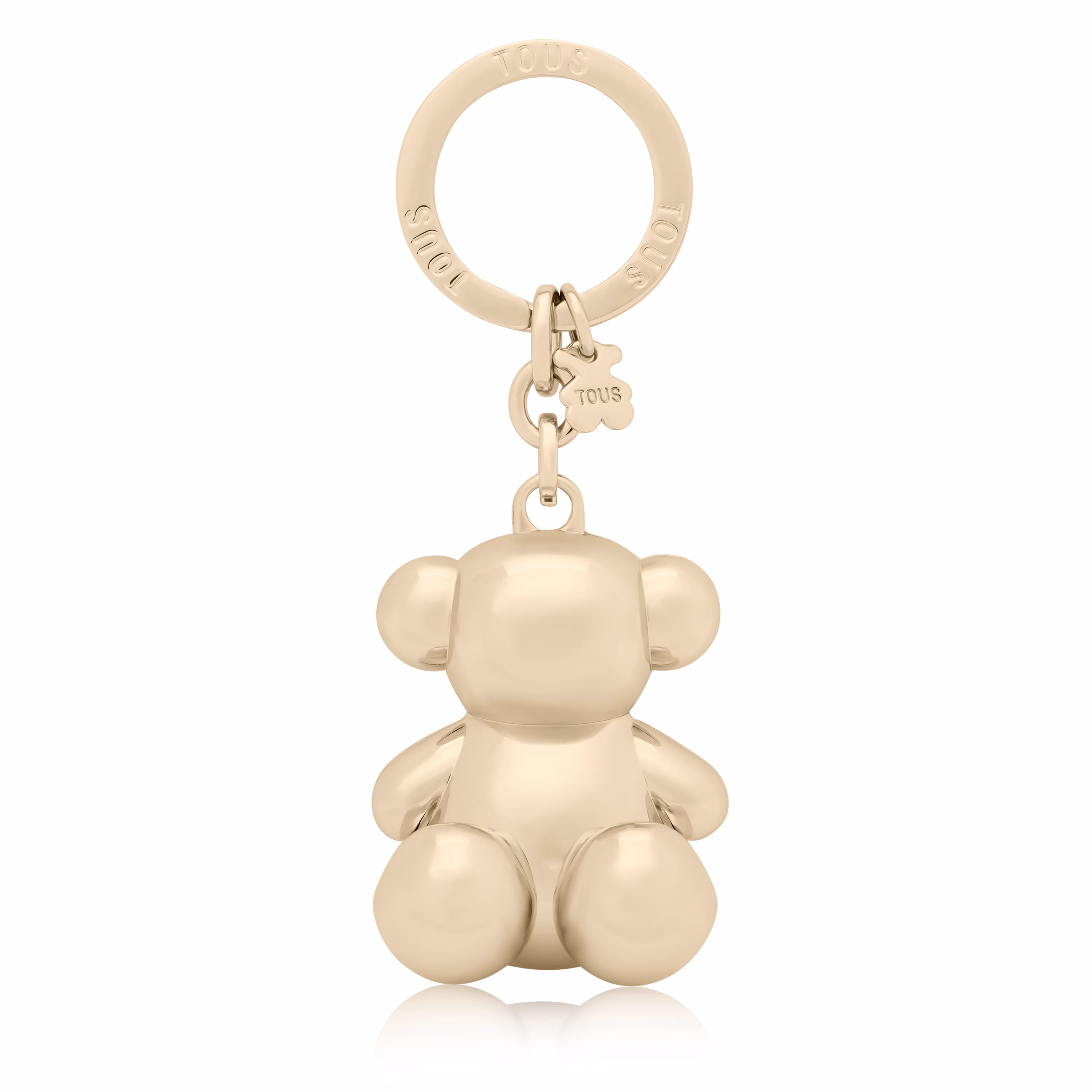 Llavero oso dorado Metal Bold Bear