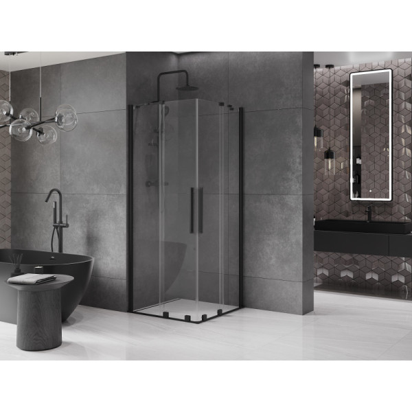 Kabina prysznicowa rozsuwana Mexen Velar 80x80 transparent