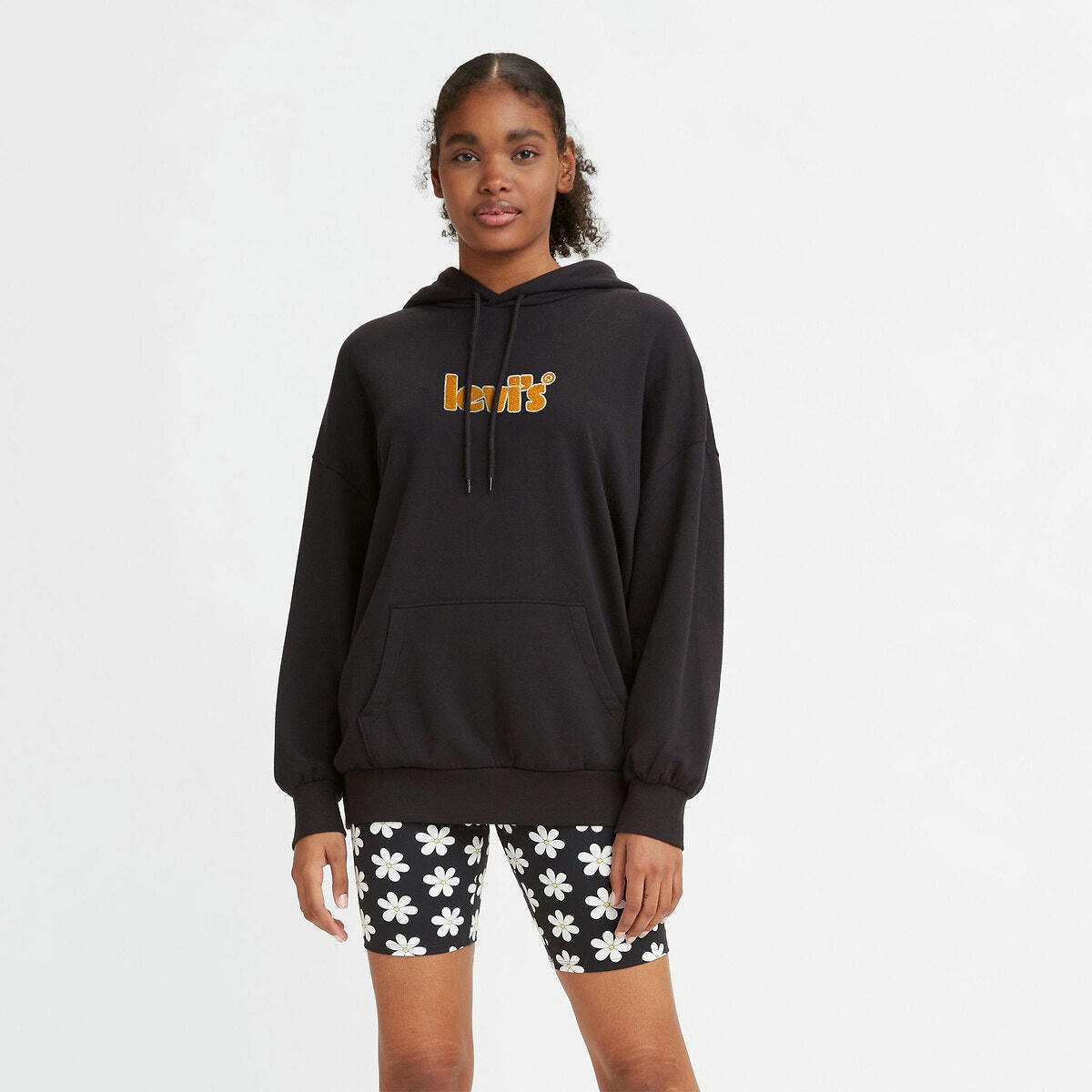 Sweat à capuche, logo devant