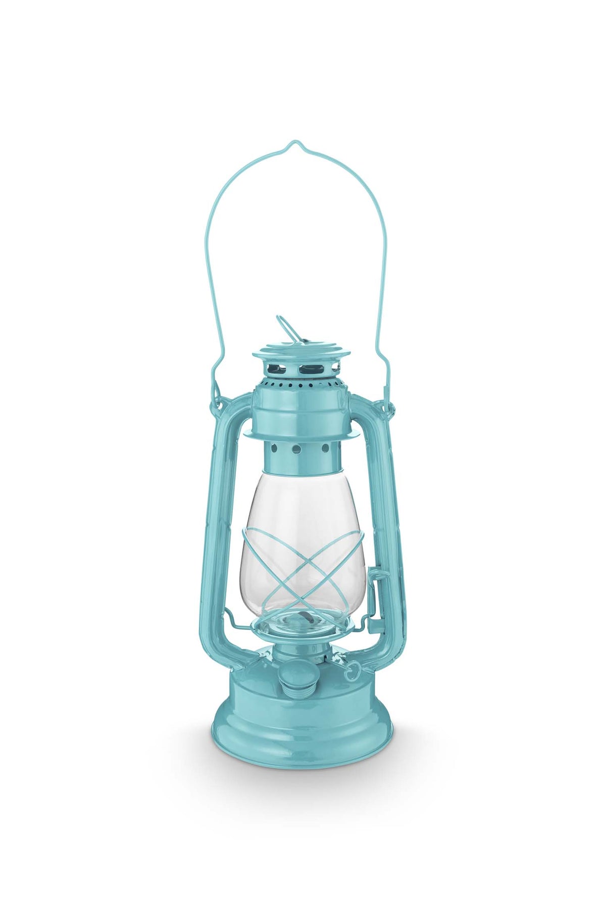 vtwonen - Olielamp - Metaal - Lichtblauw - 17x33cm