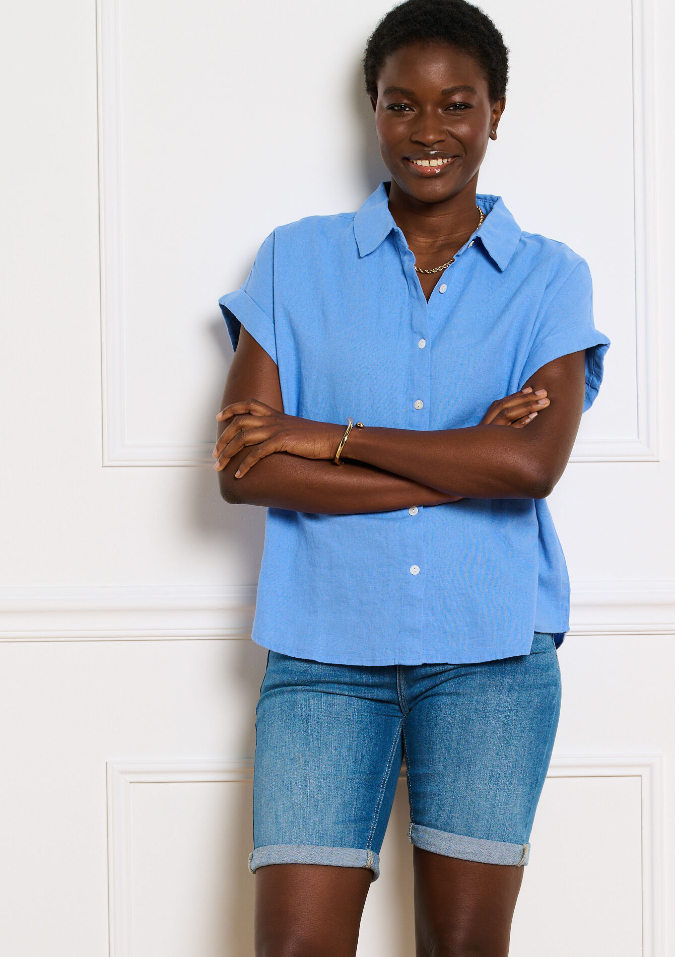 Shirt met korte mouwen