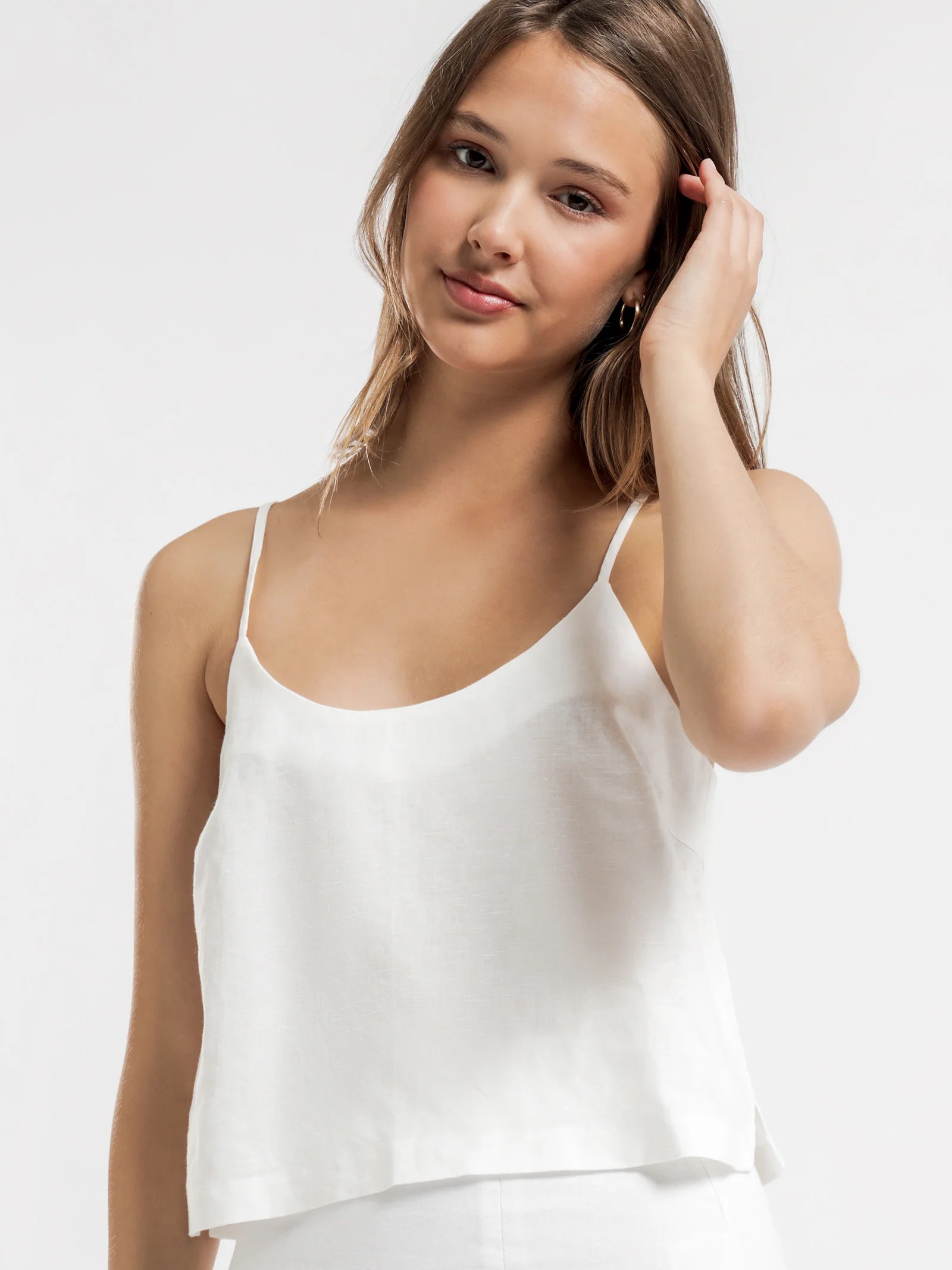 Drew Linen Cami Top