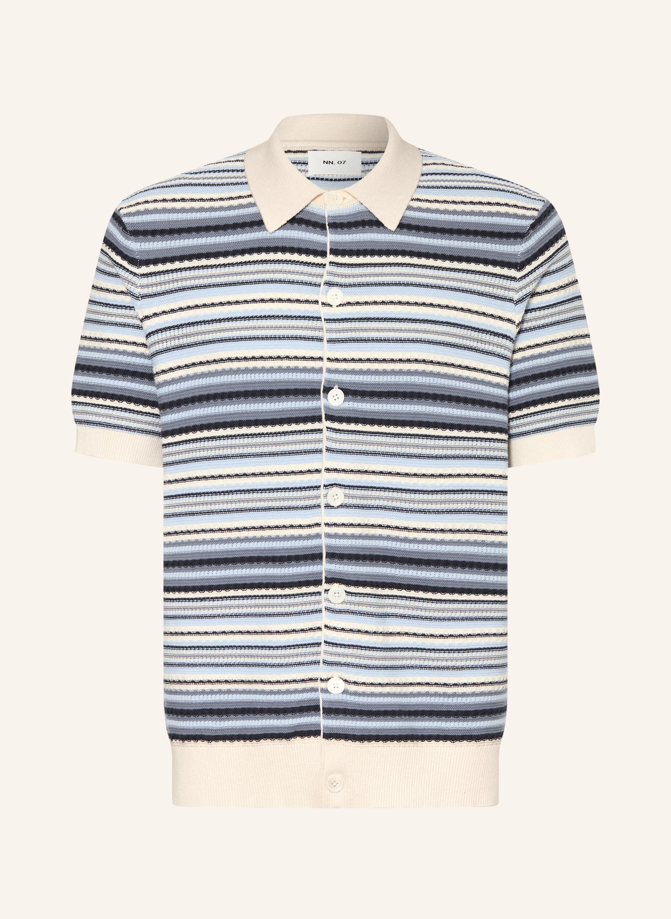 NN.07 Strickhemd NOLAN Regular Fit