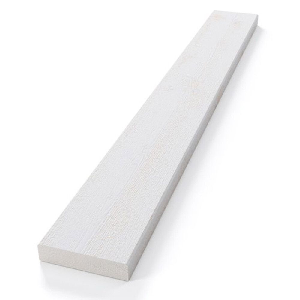 KLEDNING SCA 22X98X4800 MM REKT GRAN GRUNNET HVIT