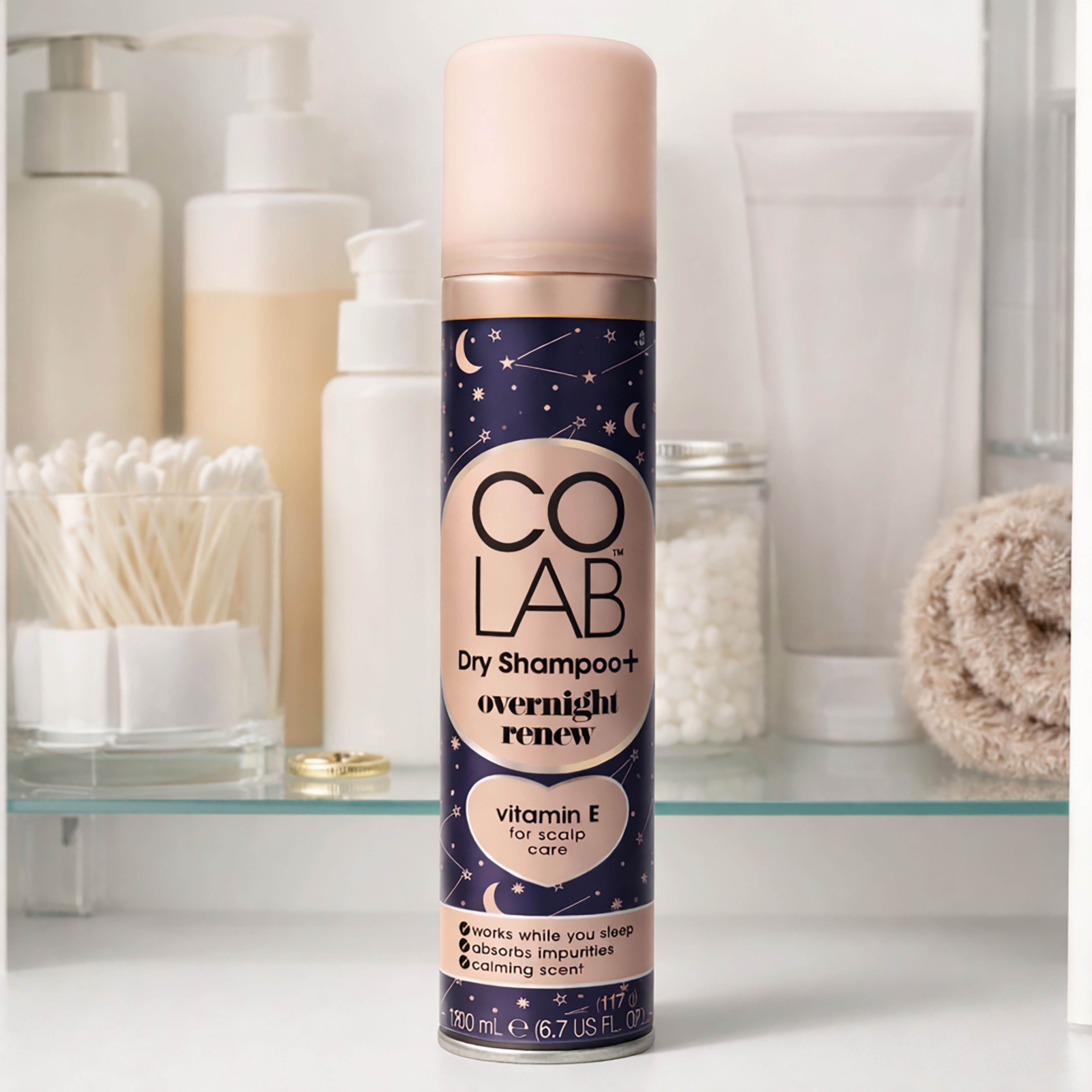 simpa Dry Shampoo, Overnight Renew, 200ml, 6 Pack