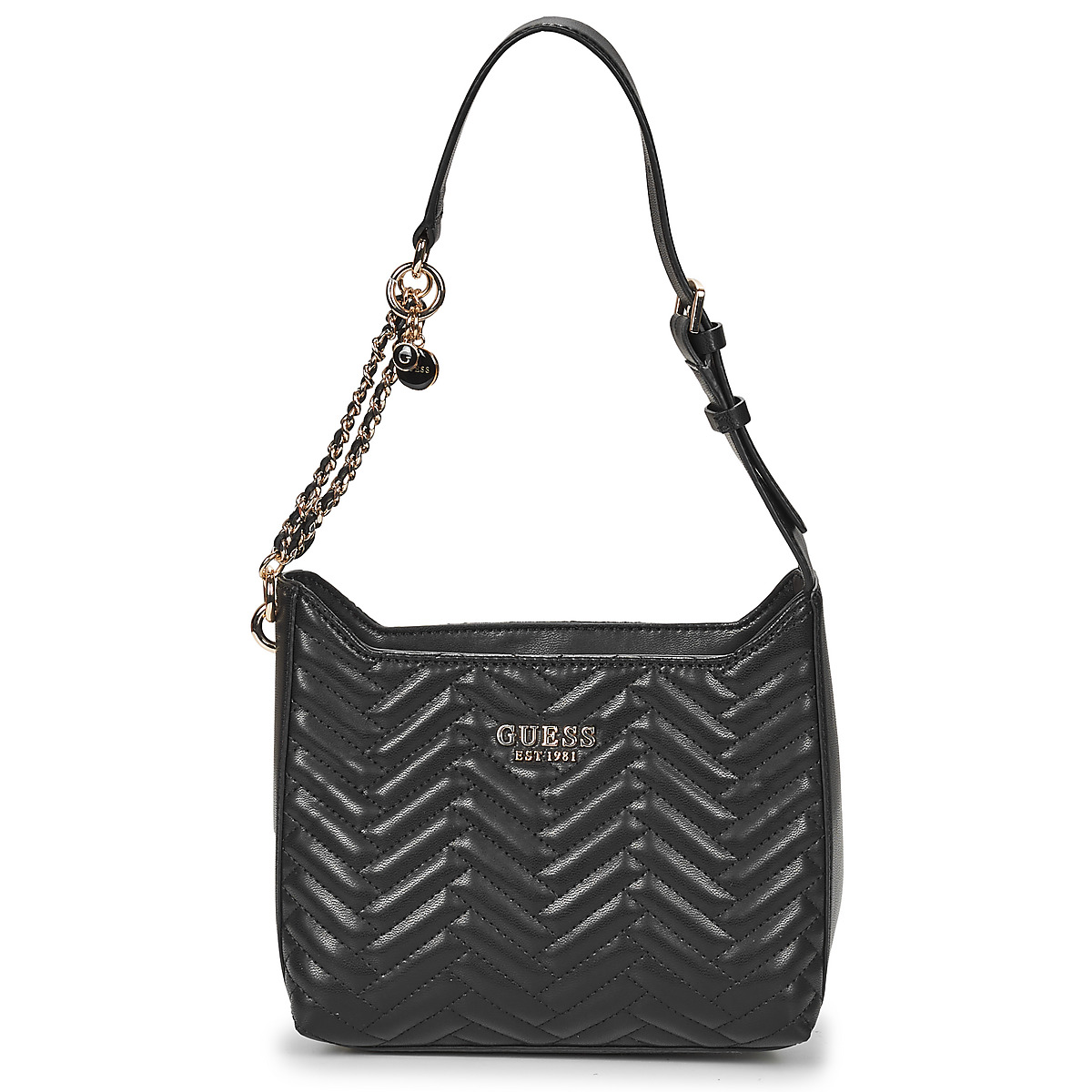 Guess - ANNING SHOULDER BAG - Black