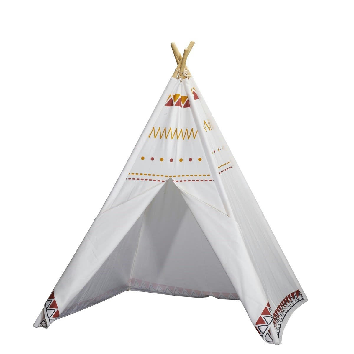 TIMOUKI - Tipi en toile en coton beige