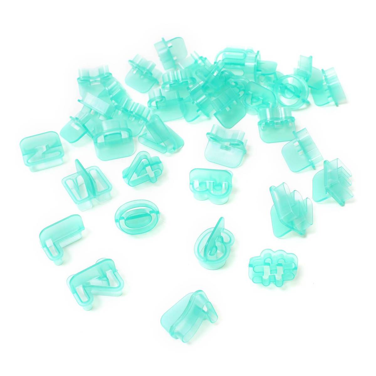 Alphabet and Number Icing Cutter Set 40 Pieces